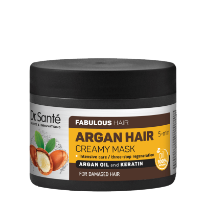 Argan Hair Kremowa maska do włosów Dr. Sante 300ml