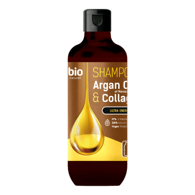 Argan Oil of Morocco & Collagen Szampon dla wszystkich typów włosów Bio Naturell 355ml