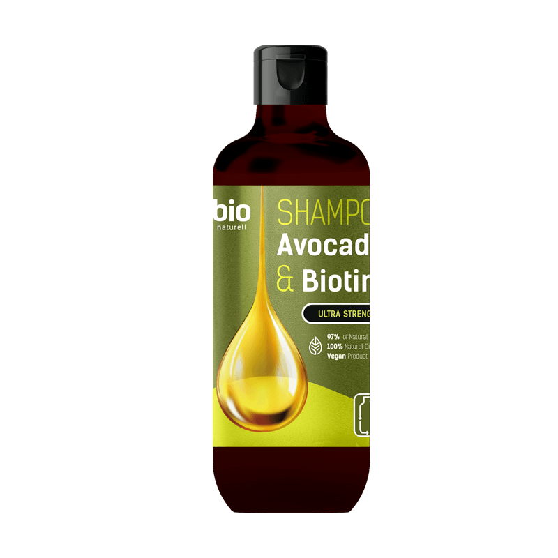 Avocado Oil & Biotin Szampon dla wszystkich typów włosów Bio Naturell 355ml