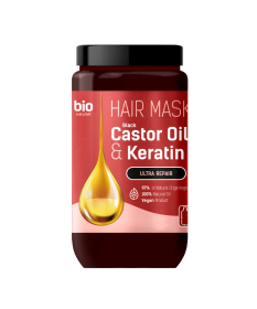 Black Castor Oil & Keratin Maska do włosów 946ml