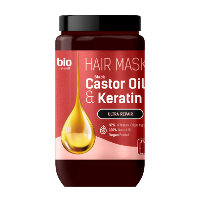 Black Castor Oil & Keratin Maska do włosów 946ml