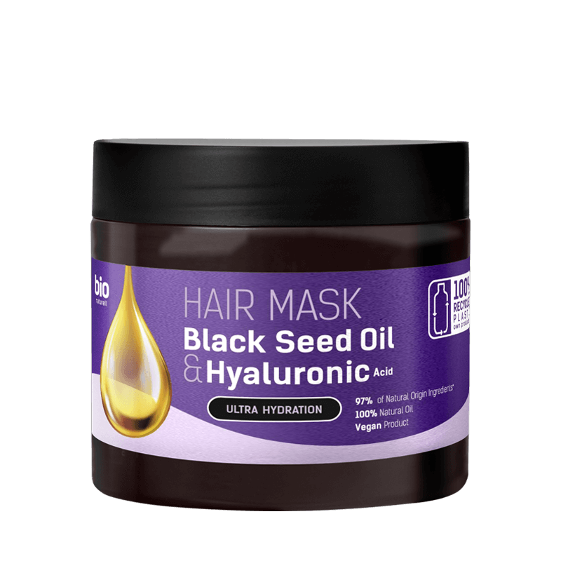 Black Seed Oil & Hyaluronic Acid Maska do włosów