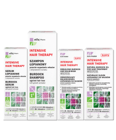 Promocja Seria 5 w 1 Elfa Pharm Łopian przeciw wypadaniu włosów