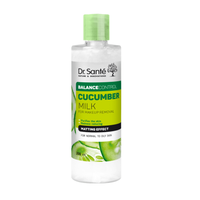 Cucumber Balance Control Mleczko normalizujące do demakijażu Dr.Santé