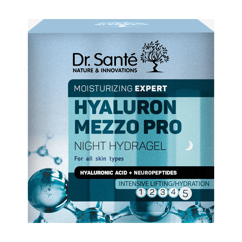 HYALURON MEZZO PRO Hydrożel na noc Dr.Sante