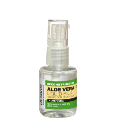 Aloe Vera. Jedwab w płynie serum odbudowa na rozdwajające się końcówki Dr. Sante 30ml