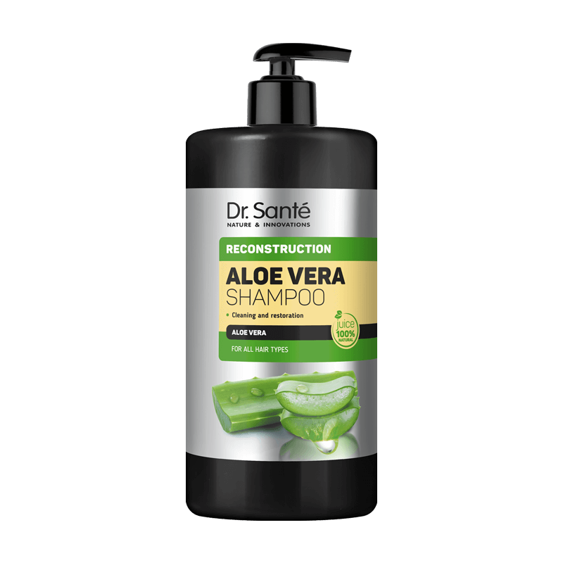 Aloe Vera. Szampon odbudowa Dr. Sante