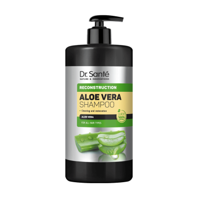 Aloe Vera. Szampon odbudowa Dr. Sante