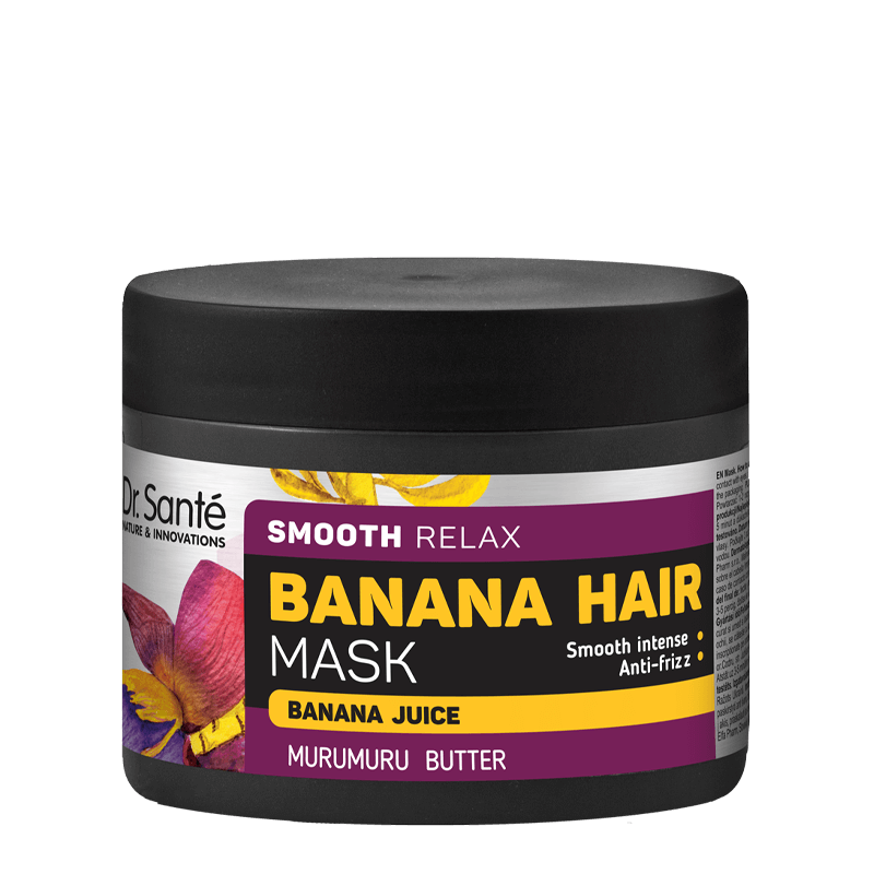 BANANA HAIR smooth relax Maska Dr. Sante