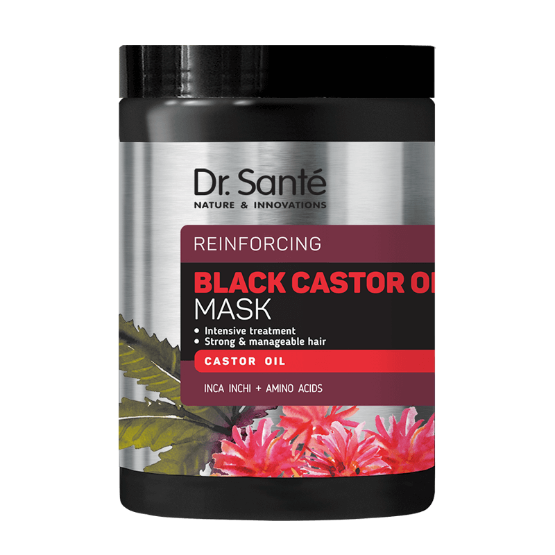 BLACK CASTOR OIL Maska Dr. Sante 1000ml