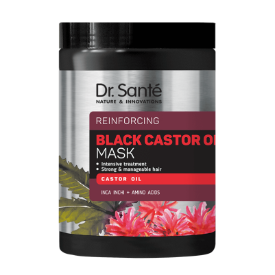 BLACK CASTOR OIL Maska Dr. Sante 1000ml