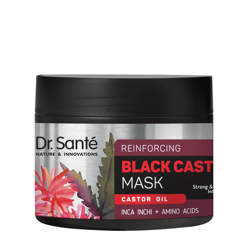 BLACK CASTOR OIL Maska Dr. Sante