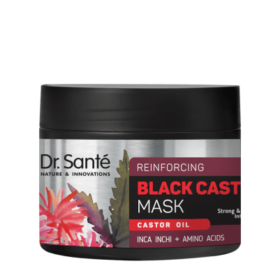 BLACK CASTOR OIL Maska Dr. Sante