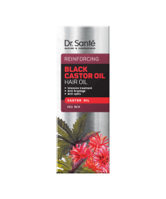 BLACK CASTOR OIL Olejek do włosów Dr. Sante