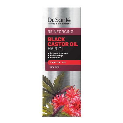 BLACK CASTOR OIL Olejek do włosów Dr. Sante