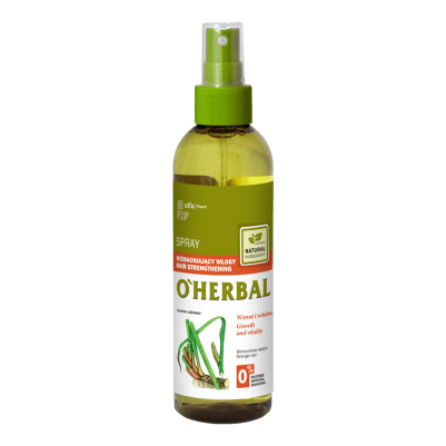 Spray wzmacniający włosy z ekstraktem z korzenia tataraku O'Herbal 200ml