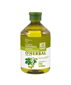 Szampon do włosów kręconych i niezdyscyplinowanych z ekstraktem z chmielu O'Herbal 500ml
