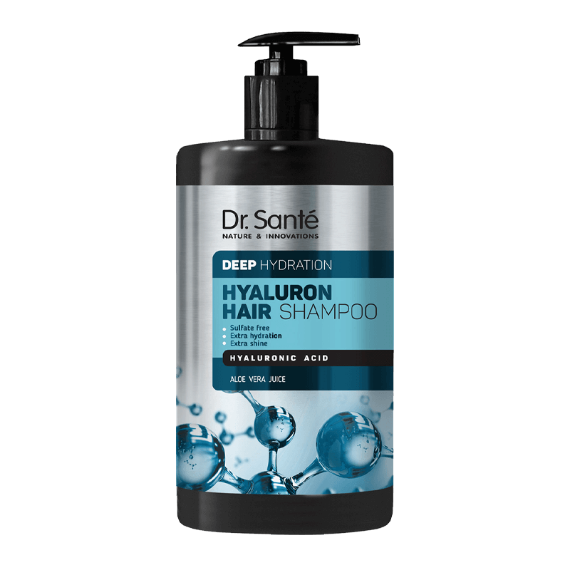 HYALURON HAIR Deep hydration Szampon Dr. Sante 1000ml