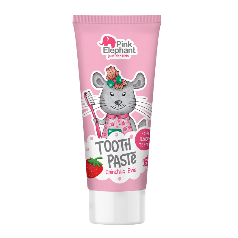 Pasta do zębów Szynszyla Evie Pink Elephant 50ml