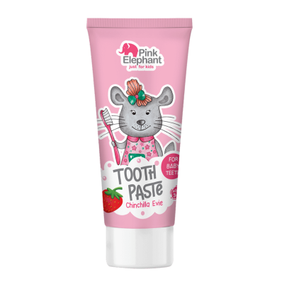 Pasta do zębów Szynszyla Evie Pink Elephant 50ml