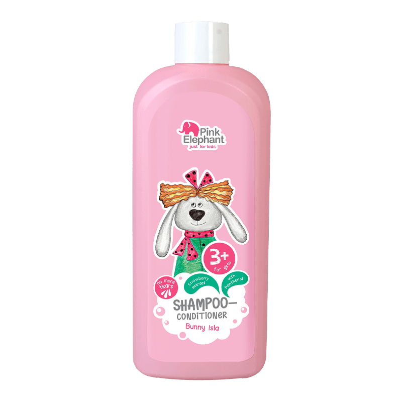 Szampon-odżywka Zając Isla Pink Elephant 500ml