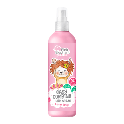 Spray do włosów łatwe rozczesywanie Lama Emily Pink Elephant 150ml