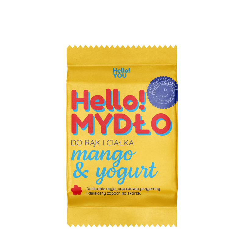 Mydło w kostce. Mango & Yogurt  - 80 g