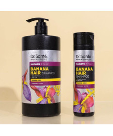 BANANA HAIR smooth relax Szampon Dr. Sante 1000ml