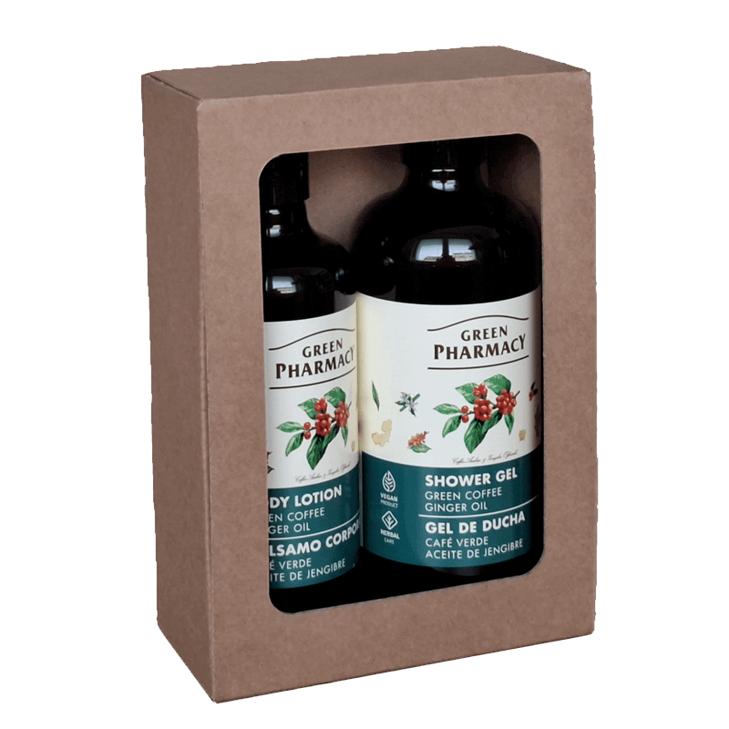 Zestaw prezentowy GREEN COFFEE & GINGER OIL Green Pharmacy