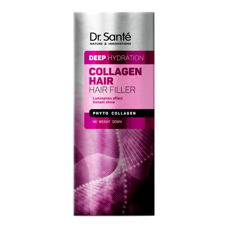 Collagen Hair. Wypełniający ubytki eliksir do włosów z kolagenem - 100 ml