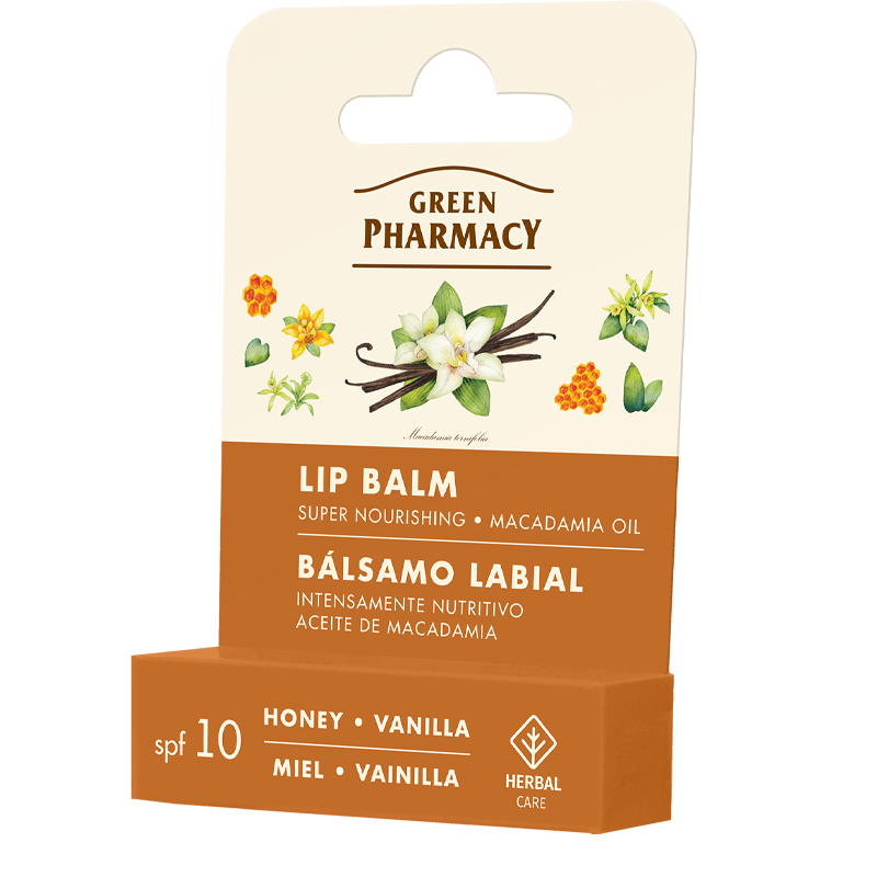 Balsam do ust Miód i Wanilia intensywnie odżywczy Green Pharmacy 3,6g