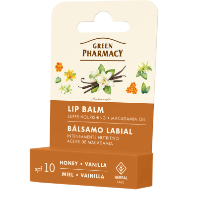 Balsam do ust Miód i Wanilia intensywnie odżywczy Green Pharmacy 3,6g