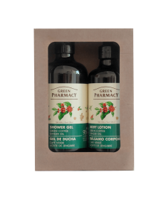 Zestaw prezentowy GREEN COFFEE & GINGER OIL Green Pharmacy